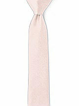 Front View Thumbnail - Pearl Pink Yarn-Dyed Narrow Ties by After Six