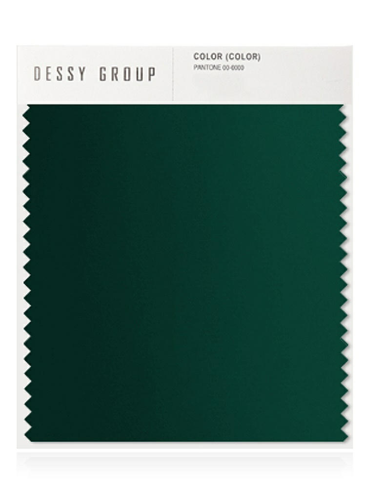 Front View - Hunter Green Crepe Swatch