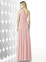Rear View Thumbnail - Rose - PANTONE Rose Quartz After Six Bridesmaid Dress 6728