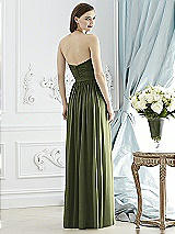 Rear View Thumbnail - Olive Green Dessy Collection Style 2943