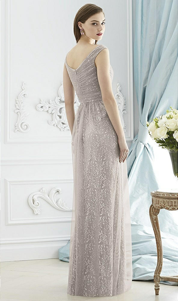 Back View - Taupe & Oyster Dessy Collection Style 2946