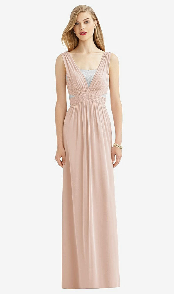 Front View - Cameo After Six Bridesmaid Dress 6741