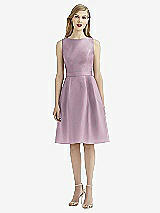 Front View Thumbnail - Suede Rose After Six Bridesmaid Dress 6744