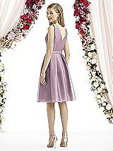Rear View Thumbnail - Suede Rose After Six Bridesmaid Dress 6744
