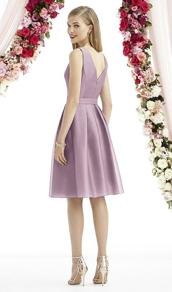 Back View - Suede Rose After Six Bridesmaid Dress 6744