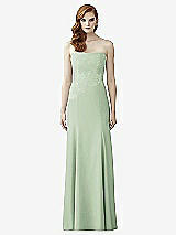 Front View Thumbnail - Celadon & Off White Dessy Collection Style 2965