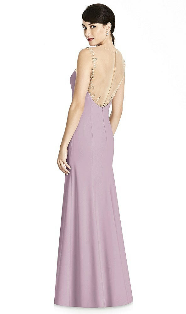 Back View - Suede Rose Dessy Collection Style 2964