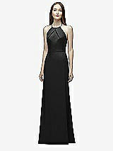Front View Thumbnail - Black Lela Rose Bridesmaid Style LR227