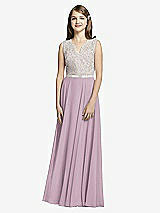 Front View Thumbnail - Suede Rose Dessy Collection Junior Bridesmaid JR532