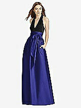 Front View Thumbnail - Electric Blue & Black Studio Design Collection Style 4501