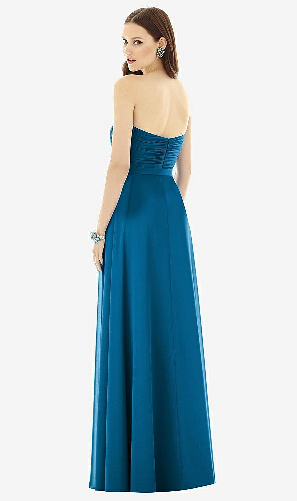 Back View - Ocean Blue Alfred Sung Style D727