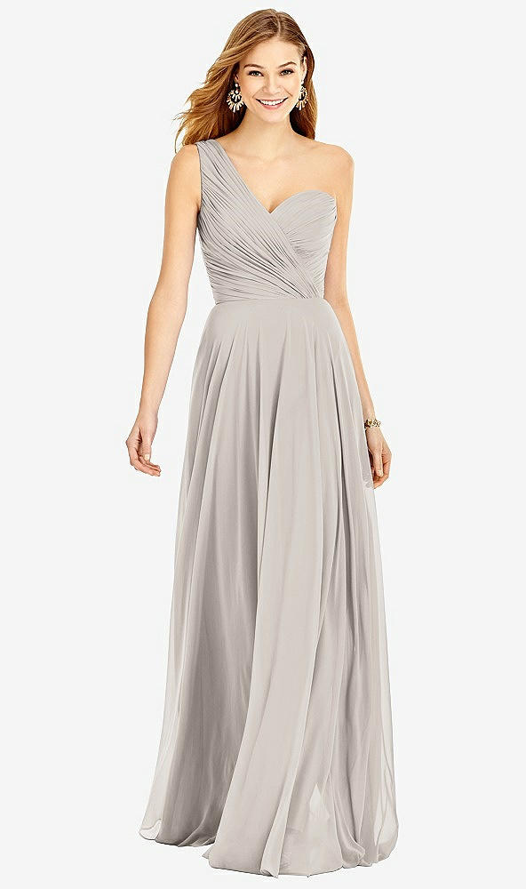 Front View - Taupe After Six Bridesmaid Dress 6751