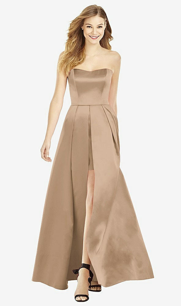 Front View - Cappuccino After Six Bridesmaid Dress 6755