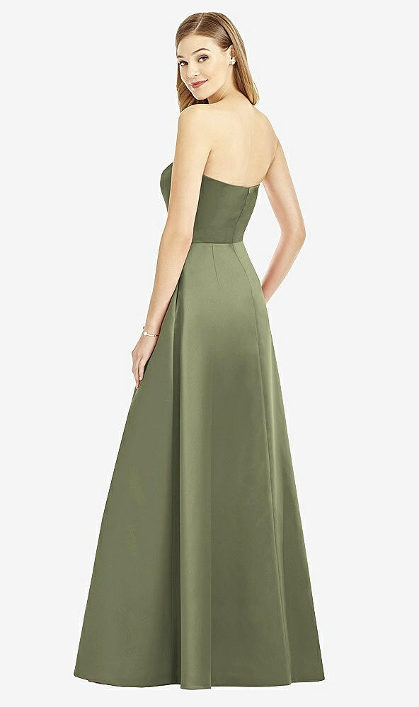 Back View - Moss After Six Bridesmaid Dress 6755