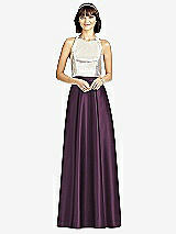 Front View Thumbnail - Aubergine Dessy Collection Bridesmaid Skirt S2976