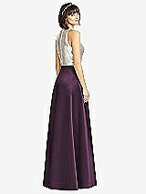 Rear View Thumbnail - Aubergine Dessy Collection Bridesmaid Skirt S2976
