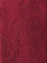 Front View Thumbnail - Burgundy Florentine Lace by the yard