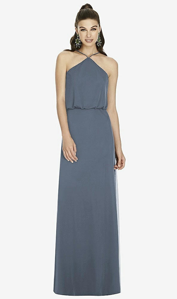 Front View - Silverstone Alfred Sung Bridesmaid Dress D738