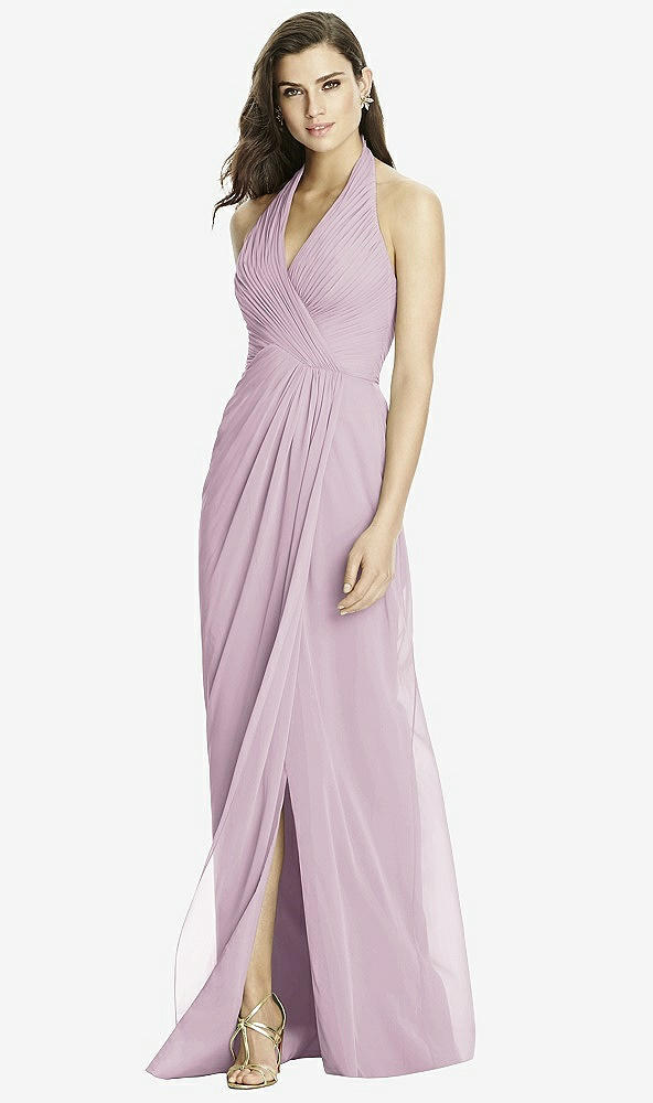 Front View - Suede Rose Dessy Bridesmaid Dress 2992