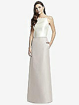 Front View Thumbnail - Oyster Dessy Bridesmaid Skirt S2986