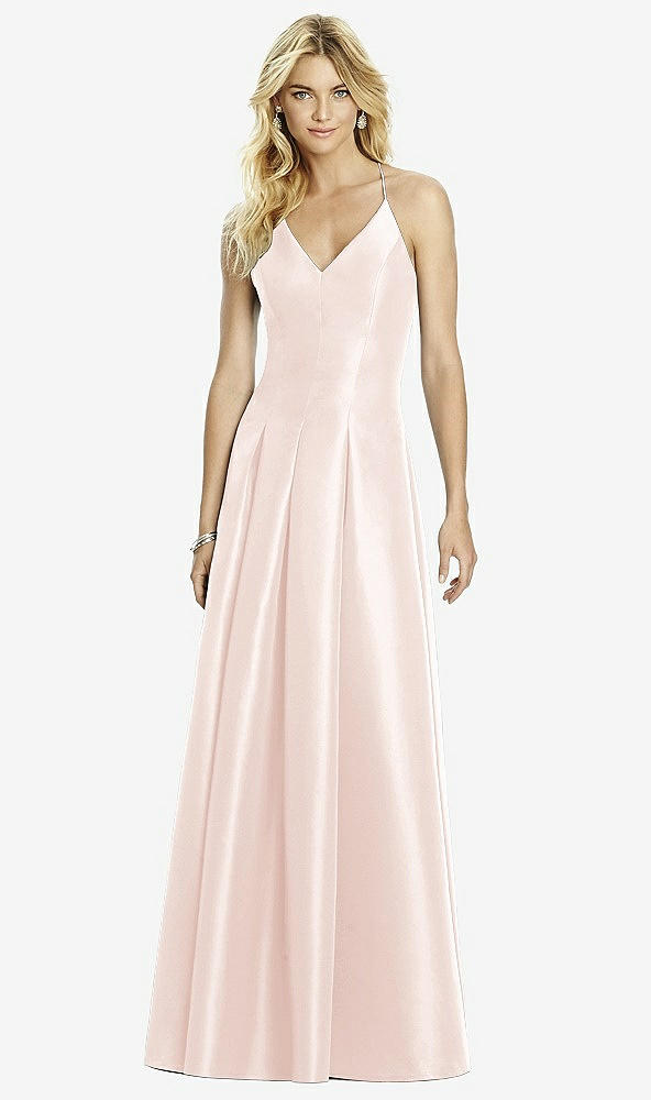 Front View - Blush After Six Bridesmaid Dress 6767