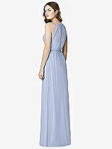 Rear View Thumbnail - Sky Blue Bella Bridesmaids Dress BB100
