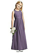Front View Thumbnail - Lavender Flower Girl Dress FL4054