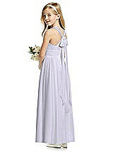 Rear View Thumbnail - Silver Dove Flower Girl Dress FL4054