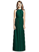 Front View Thumbnail - Hunter Green Dessy Collection Junior Bridesmaid Dress JR539