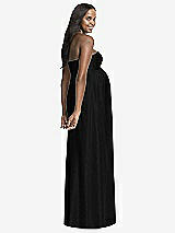 Rear View Thumbnail - Black Dessy Collection Maternity Bridesmaid Dress M430