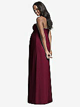 Rear View Thumbnail - Cabernet Dessy Collection Maternity Bridesmaid Dress M434