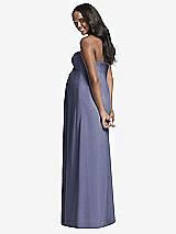 Rear View Thumbnail - French Blue Dessy Collection Maternity Bridesmaid Dress M434