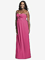 Front View Thumbnail - Tea Rose Dessy Collection Maternity Bridesmaid Dress M434