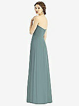 Rear View Thumbnail - Icelandic Strapless Sweetheart Gown with Optional Straps
