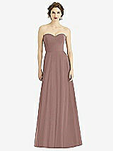 Front View Thumbnail - Sienna Strapless Sweetheart Gown with Optional Straps