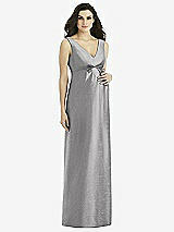 Front View Thumbnail - Quarry Alfred Sung Maternity Bridesmaid Dress Style M437