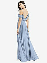 Front View Thumbnail - Cloudy Off-the-Shoulder Open Cowl-Back Maxi Dress