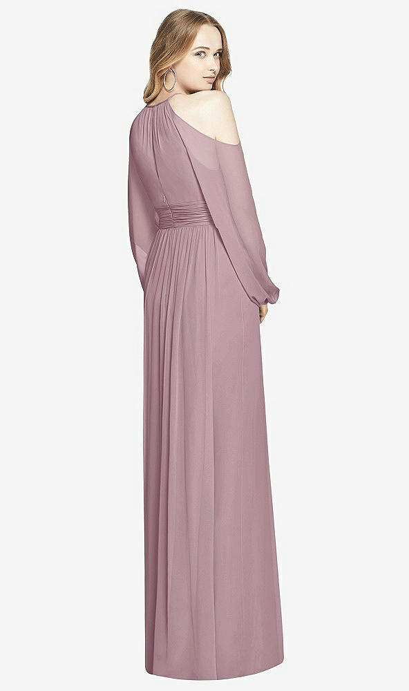 Back View - Dusty Rose Dessy Bridesmaid Dress 3018