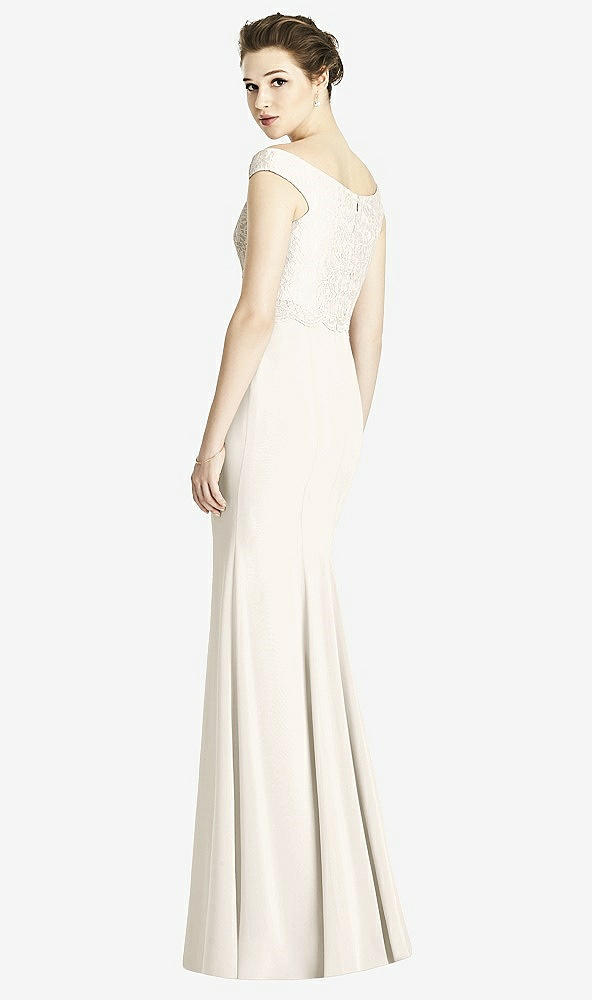 Back View - Ivory Studio Design Bridesmaid Dress 4536