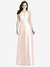 Rear View Thumbnail - Blush Bella Bridesmaids Dress BB115