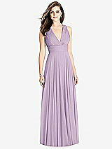 Front View Thumbnail - Pale Purple Bella Bridesmaids Dress BB117