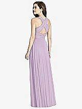 Rear View Thumbnail - Pale Purple Bella Bridesmaids Dress BB117