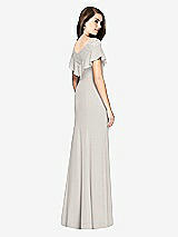 Rear View Thumbnail - Oyster Bella Bridesmaids Dress BB120