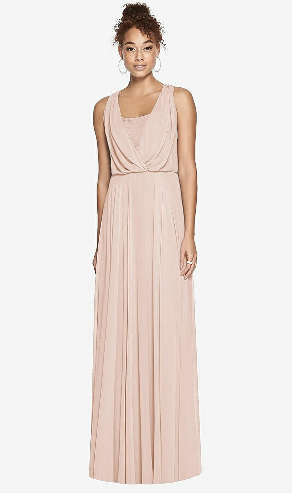 Front View - Cameo Dessy Bridesmaid Dress 3006