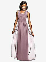 Front View Thumbnail - Dusty Rose Dessy Collection Junior Bridesmaid Dress JR543