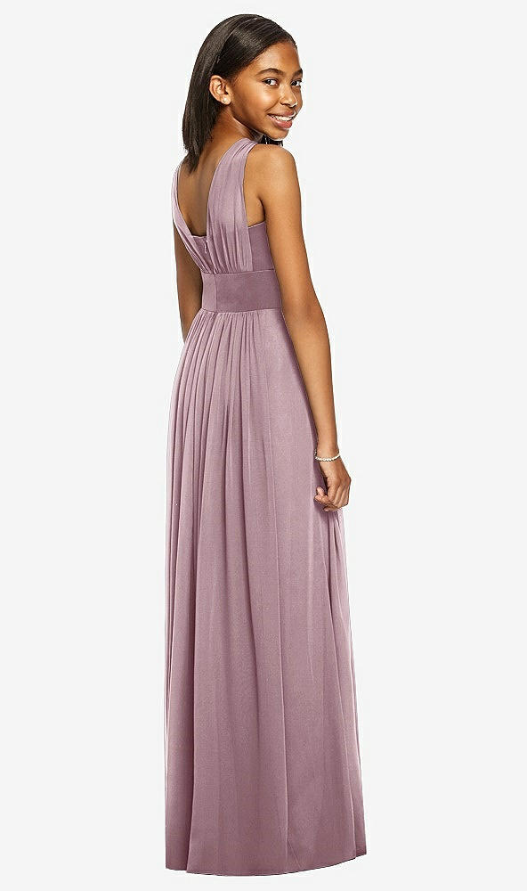 Back View - Dusty Rose Dessy Collection Junior Bridesmaid Dress JR543