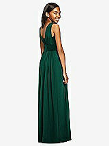 Rear View Thumbnail - Hunter Green Dessy Collection Junior Bridesmaid Dress JR543