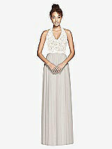 Front View Thumbnail - Oyster & Ivory Studio Design Bridesmaid Dress 4530