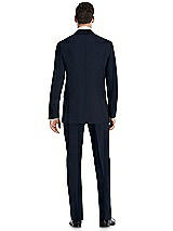 Rear View Thumbnail - Navy Hardwick Navy Modern Fit Tuxedo Jacket