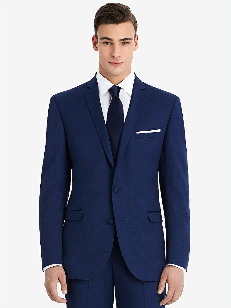 Front View - New Blue New Blue Slim Suit Jacket - The Harrison by After Six